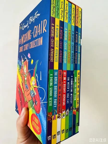 Adventure Wishes: Santa's Chair 8-Volume Set of Children's Early Learning Comics