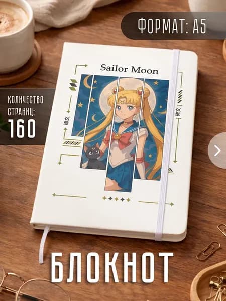 Блокнот А5 "Сейлор Мун"