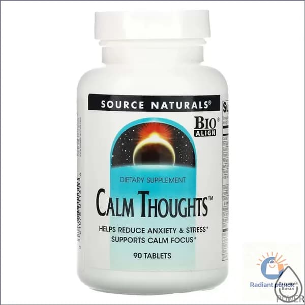 , Calm Thoughts / спокойные мысли, 90 таблеток POWER