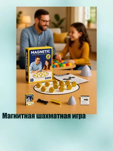 Магнитная шахматная игра, Желтый