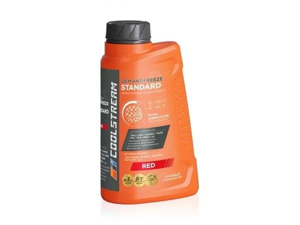 Антифриз CoolStream Standard 40 G12 1 л. красный