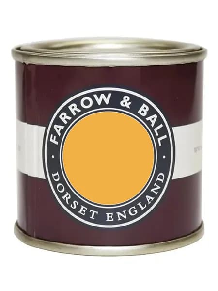 Краска для мебели и декора ультраматовая, меловая краска Farrow & Ball Estate Emulsion цвет W76 Dutch Orange, 100 мл