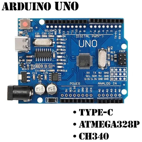 Контроллер Arduino UNO R3 Type-C
