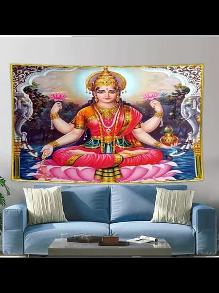 Гобелен Maa Kali 3x5ft 90CMx150CM, армейский