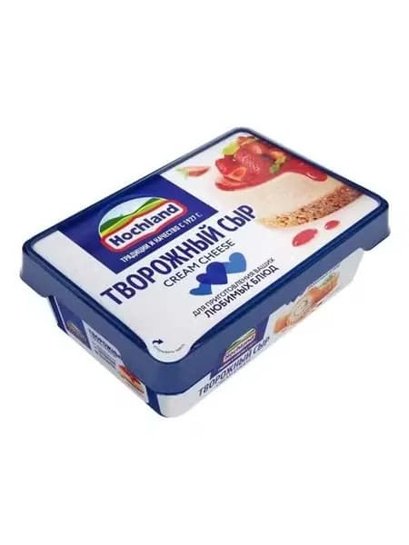 Сыр творожный Hochland Для кулинарии: для горячих и холодных блюд 65% 180 г