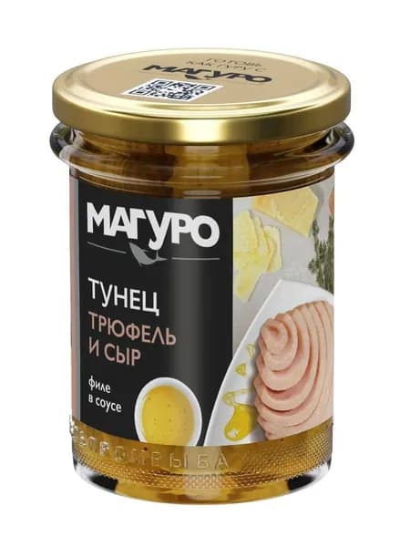 Тунец Магуро филе в соусе Трюфель и сыр, 200 г