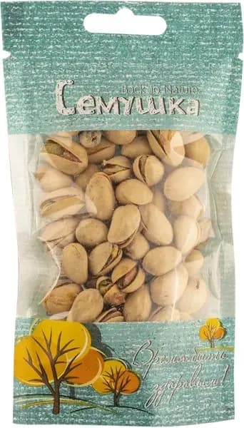 Орехи жареные соленые Семушка фисташки Комсервис м/у, 50 г