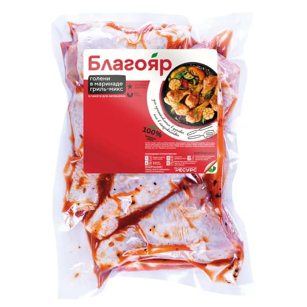 Голень в маринаде «Гриль микс» Благояр, охлаждённая 750 г