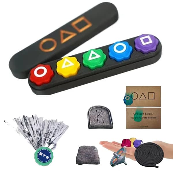 Набор корейских настольных игр Gonggi с 3D-печатью