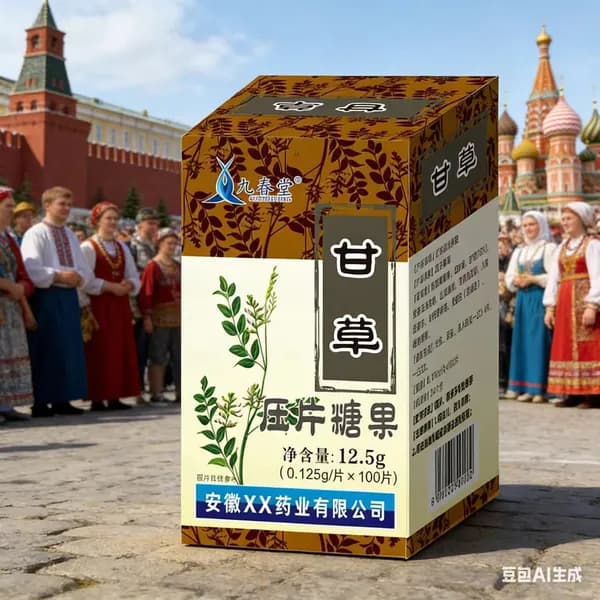 Конфеты из солодки (таблетки
