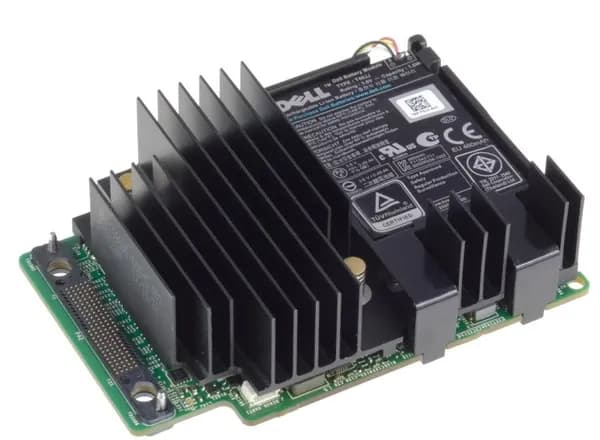 Контроллер Dell Mini H730P 07H4CN 7H4CN 2Gb с батареей BBU в комплекте серверный аппаратный SAS/SATA RAID подходит только для серверов с разъёмом Dell Perc Mini Rx30, к обычным компьютерам не подходит