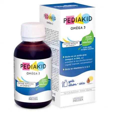 PEDIAKID OMEGA 3 Витаминный комплекс + Омега 3 125 мл.