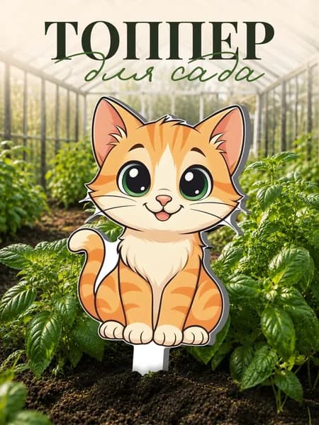 Фигурки для сада Кошка - Животное