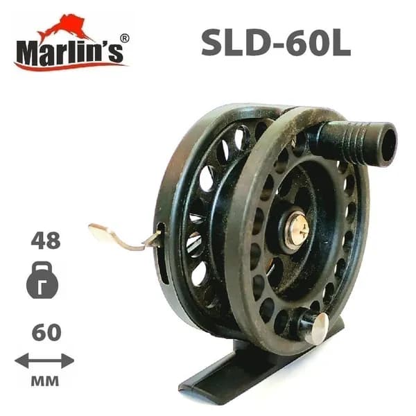 Катушка для удочки проводочная Marlin's SLD-60L с рычагом