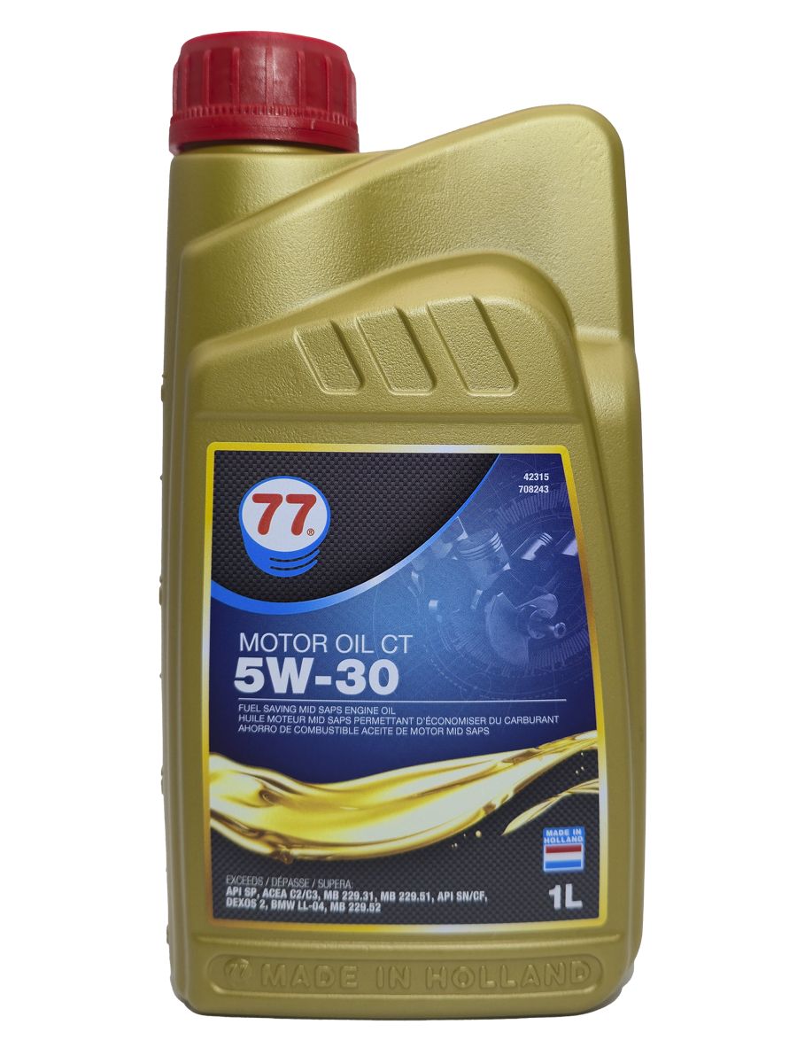 77 77 CT 5W-30 Масло моторное, Синтетическое, 1 л
