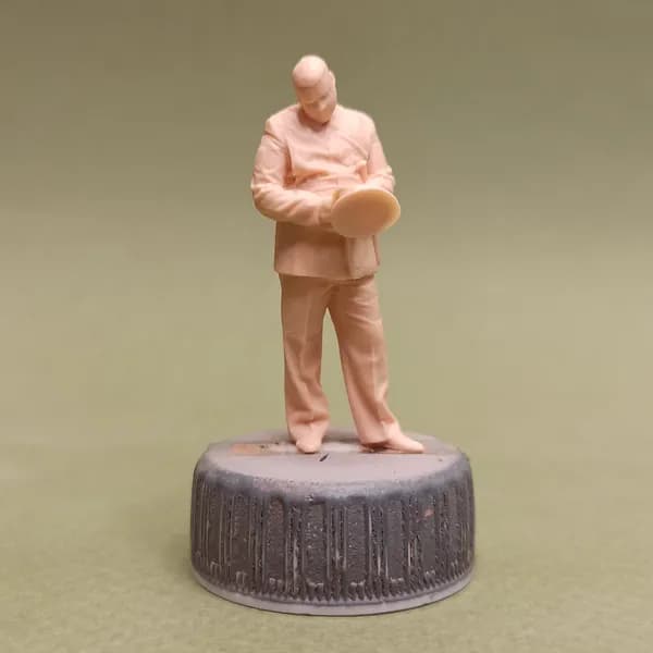 ДПСник Ильюша. Фигурка в масштабе 1:43.