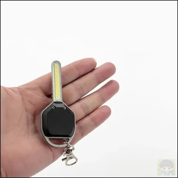 Мини-светодиодный фонарик для кемпинга, брелок для ключей, фонарик для активного отдыха, походов, кемпинга