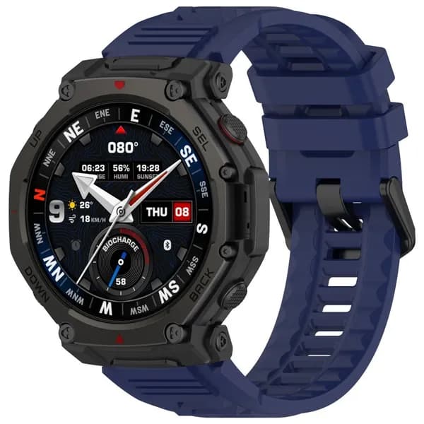 Для замены мягкого силиконового ремня Huami Amazfit T-Rex 3 Pro