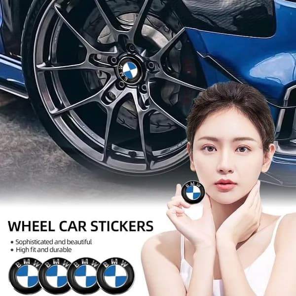 БМВ (BMW) автомобильных колпачков для ступиц диаметром 56 мм 4 шт