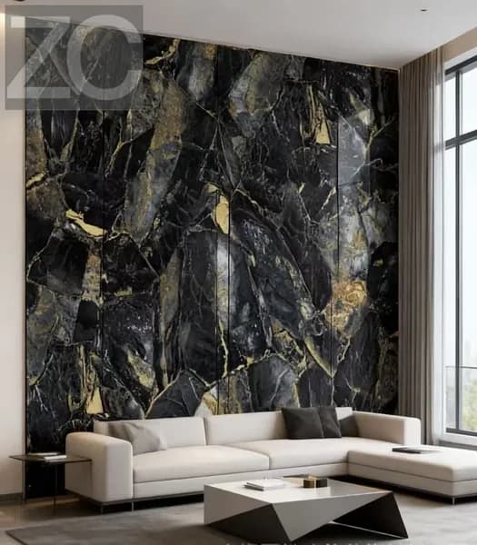 Эксклюзивные моющиеся обои для кухни 30x30 см с фольгой, 10 самоклеющихся панелей