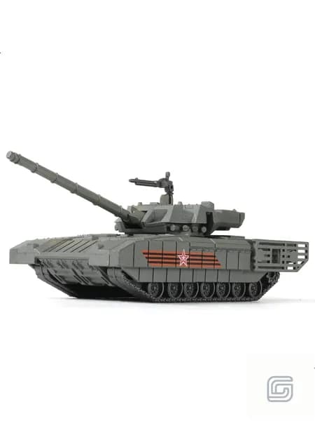 Модель танка T14 военного образца SEBUNAS масштаба 1/72, быстрособирающаяся, российская техника, модель основного боевого танка T14, подарок для взрослых и детей (14 шт.)