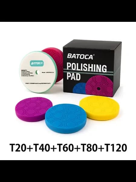 BATOCA 5 6-дюймовые полировальные подушечки T20–T120 с шести