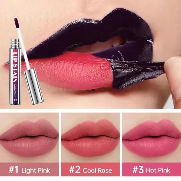 Матовый блеск для губ Magic Color с эффектом пухлых губ, 12 часов стойкости