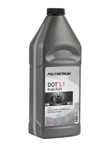 Жидкость тормозная Polymerium Dot 5.1 1000г plmdot511