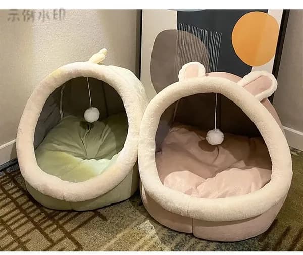 Корзина для домашних животных, удобная кроватка для котенка, подходит для мелких животных, S