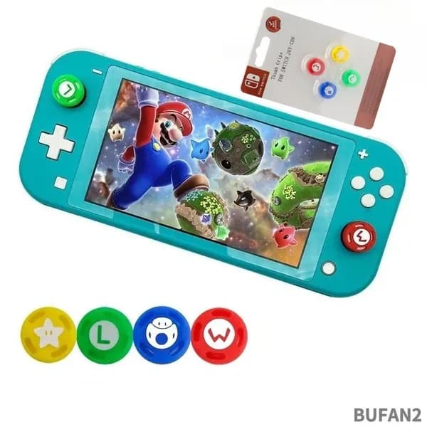 Накладки на джойстик консоли Wii, фигурки Марио, игровые аксессуары, декоративные элементы, подарки для геймеров.