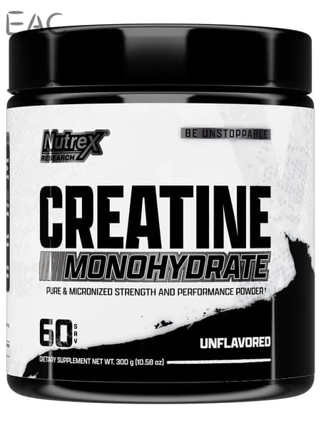 Креатин моногидрат Creatine Monohydrate - 300 г, натуральный, без вкуса