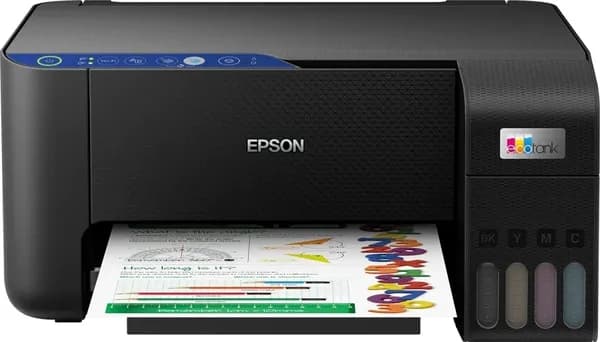 МФУ струйный Epson EcoTank L3252 (103) (C11CJ67424/C11CJ67423) A4 WiFi черный