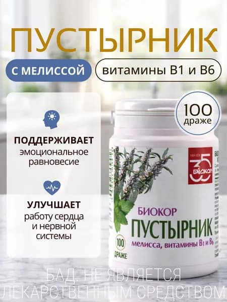 Пустырник таблетки 100 шт