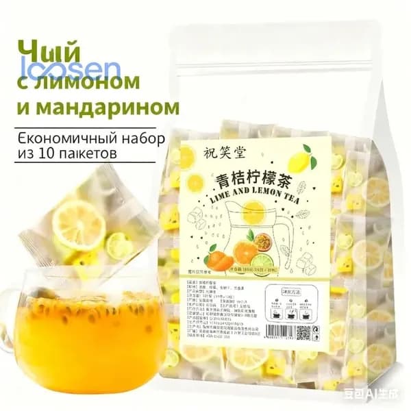 Комплект фруктового чая Маракуйя-Лимон-Мандарин