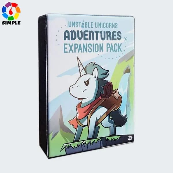 TeeTurtle Unstable Unicorns Adventures Expansion Pack -Карточная игра Настольная игра