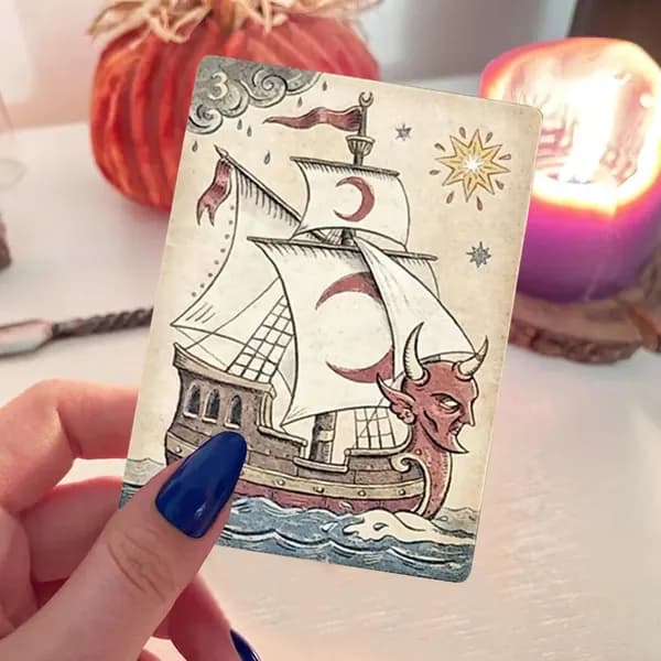 Гадальная карта, Ленорман Делла Луна / Lenormand Della Luna