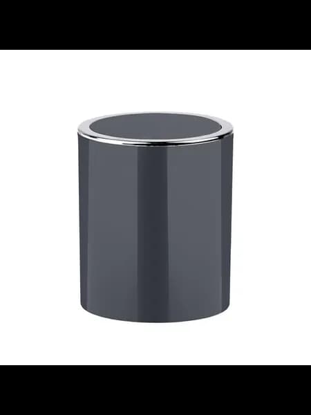 Ведро для мусора Round Gray цвет серый