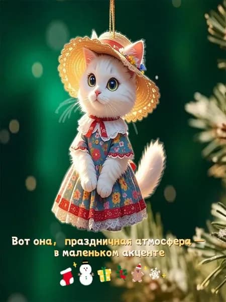 Рождественские украшения,1 шт