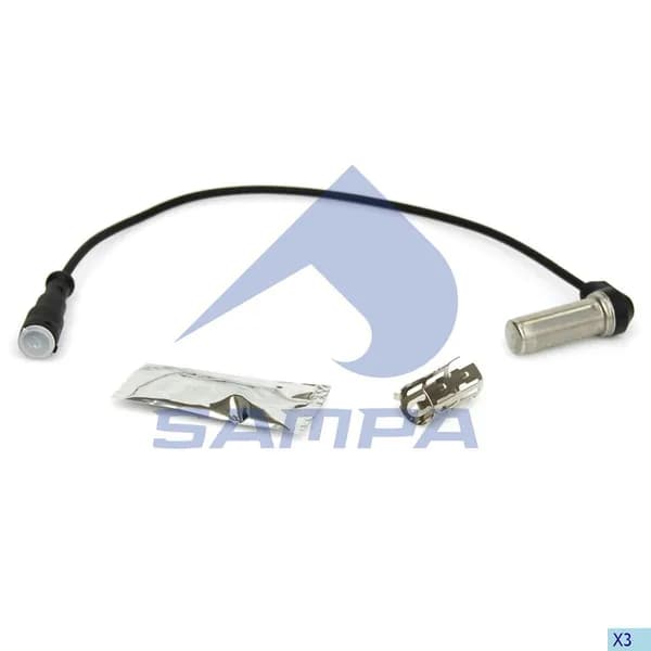 Датчик ABS угловой L 400mm (круглая фишка) 096.209 SAMPA
