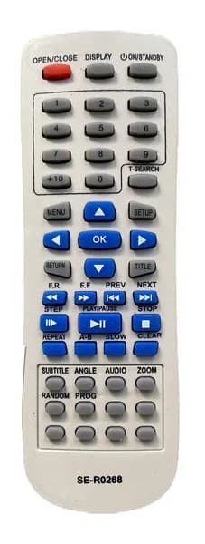 Пульт SE-R0268 (SE-R0301) для DVD-плеера Toshiba