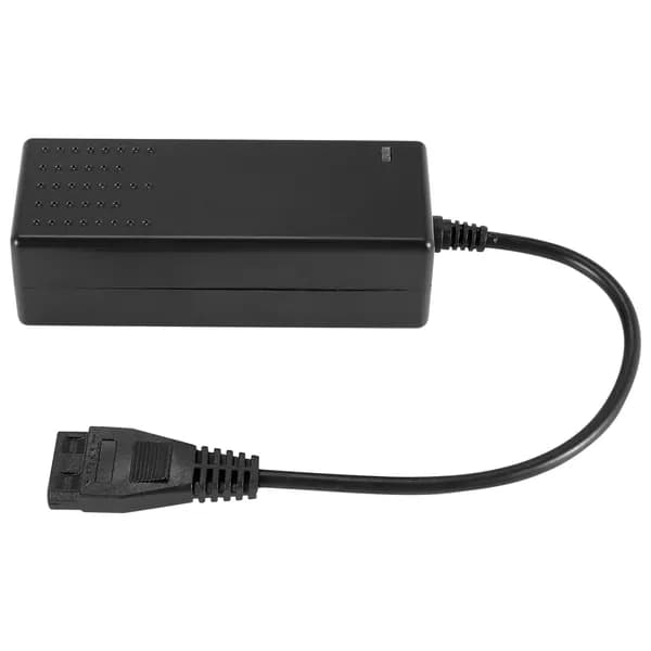 Адаптер питания 12V/5V для жесткого диска, вход AC 100-240V, выход 12V/2A и 5V/2A, кабель 35 см, черный