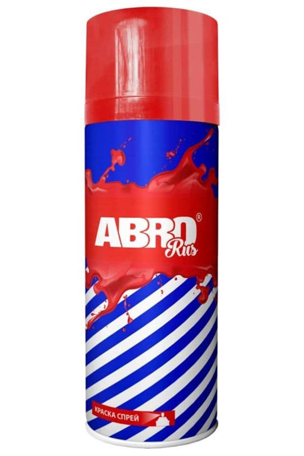 Краска-спрей акриловая № 23 алая ABRO RUS SPO-023-R