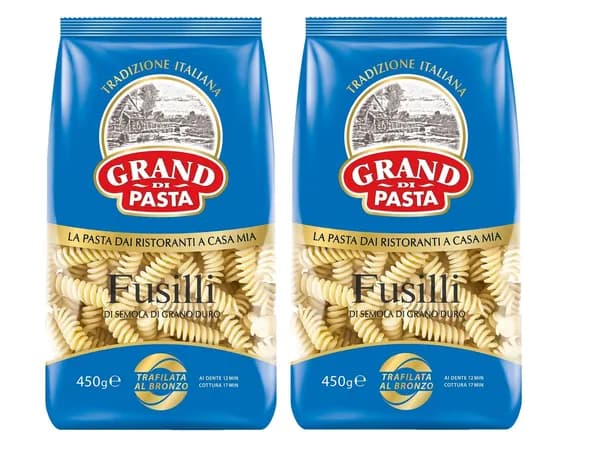 Макароны Grand Di Pasta Спирали (фузилли) 450г 2 пачки