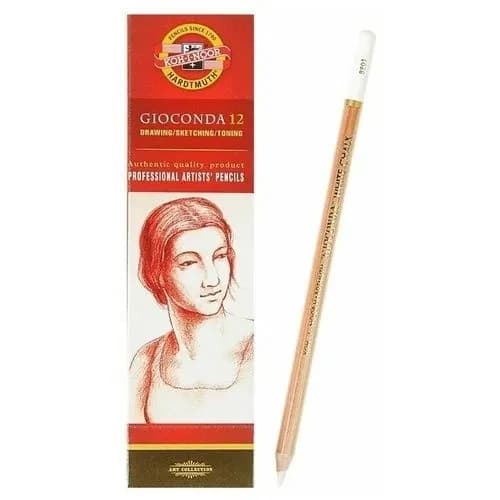 Карандаш меловой KOH-I-NOOR 1 штука "Gioconda" белый (8801001001KS)
