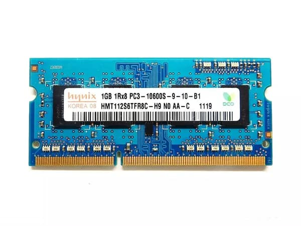 Оперативная память DDR3, 1333 МГц, 1 x 1 ГБ