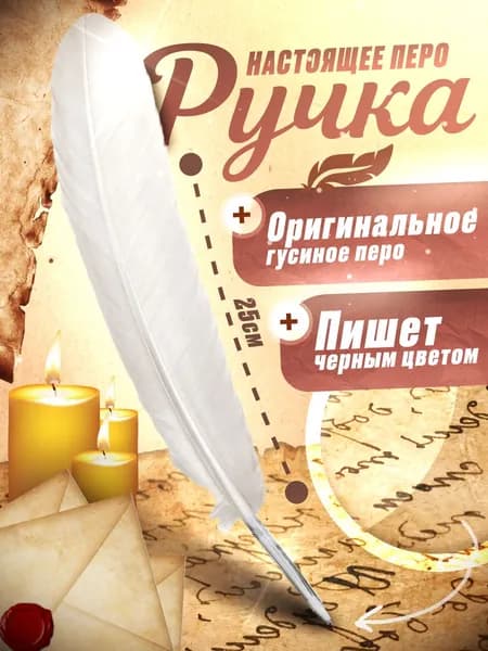 Перо Остроконечное, 1 шт.