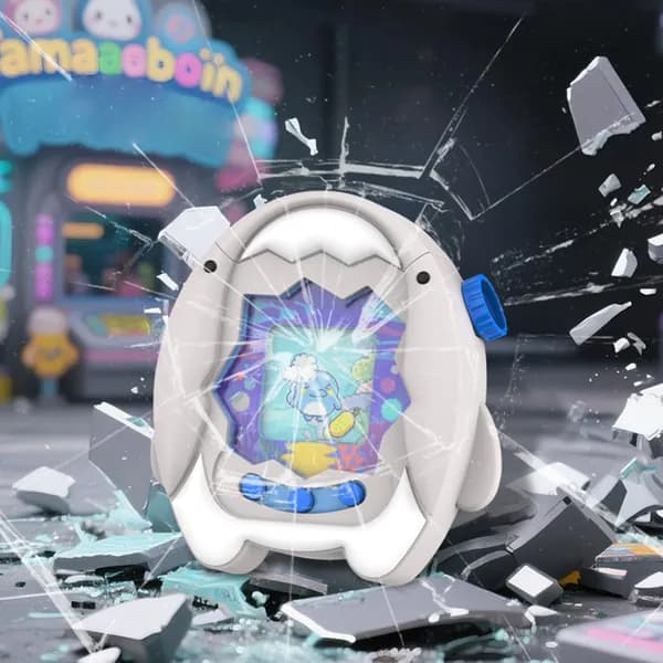 Силиконовый чехол для электронного питомца Tamagotchi Paradise с защитой от царапин и падений, с карманным рисунком и ремешком