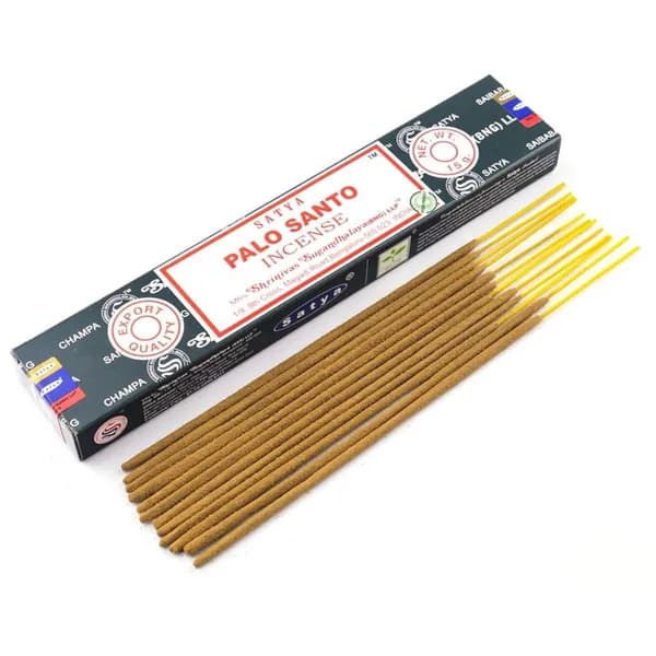 Ароматические палочки Satya Palo Santo / Благовония Сатья Пало Санто, 12 штук