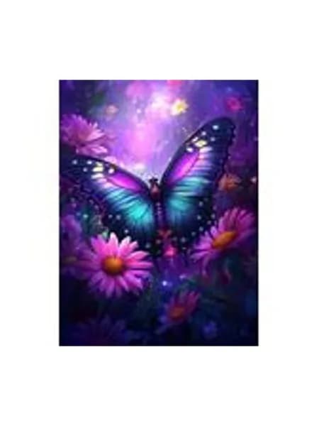 5D Diamond Painting Schmetterling, Набор для рисования, росписи, 35 x 50 см