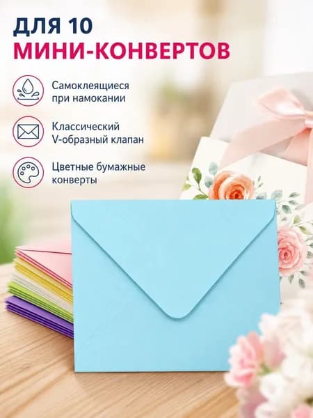 Конверт/Цветной конверт